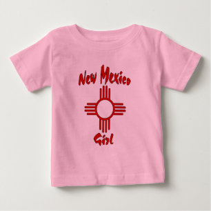 ZiaNM-Girl2a ベビーTシャツ