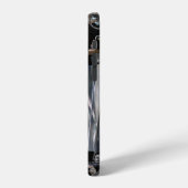 Zibacho エレガントモノグラム iPhoneケース (左側面)
