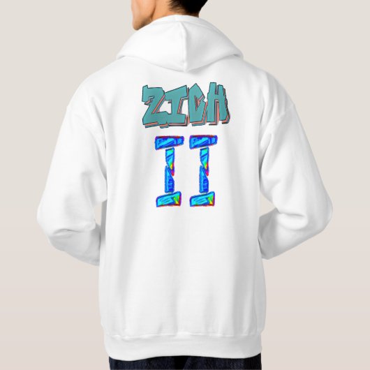 Zich II パーカ (裏面)