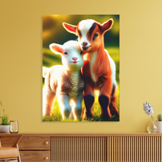 Zicklein キャンバスプリント (インサイチュ (リビング))