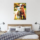 Zicklein キャンバスプリント (インサイチュ (寝室))