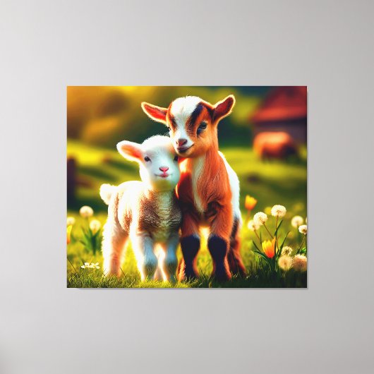 Zicklein キャンバスプリント (正面)