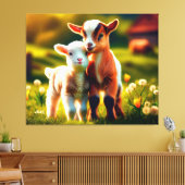 Zicklein キャンバスプリント (インサイチュ (リビング))