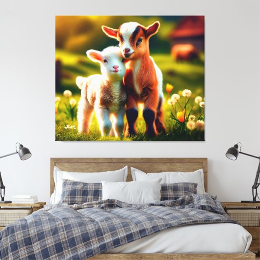 Zicklein キャンバスプリント (インサイチュ (寝室))