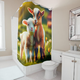 Zicklein シャワーカーテン