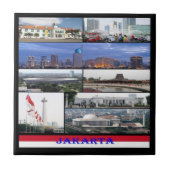 zID003 JAKARTA，インドネシア，アジア， タイル (正面)