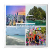 zID004 JAKARTA, Macan Island, Sepa Island タイル (正面)