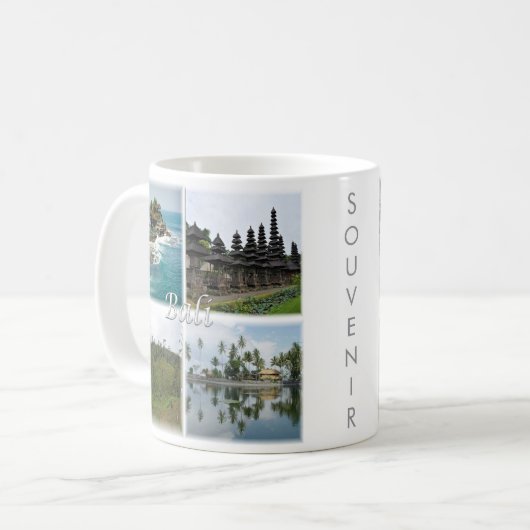 zID007 BALI,インドネシア,アジア, コーヒーマグカップ (正面左)