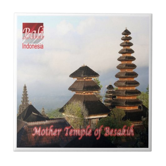 zID018 Mother Temple of BESAKI, BALI, タイル (正面)