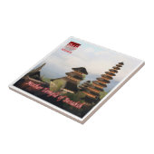 zID018 Mother Temple of BESAKI, BALI, タイル (側面)