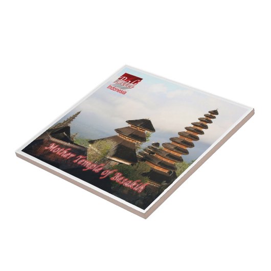 zID018 Mother Temple of BESAKI, BALI, タイル (側面)