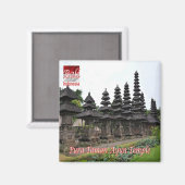 zID019 PURA TAMAN AYUN Temple，バリ，インドネシア， マグネット (正面/裏面)