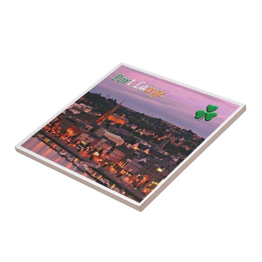 zIE007 WATERFORD、PORT LAIRGE、アイルランド タイル (側面)