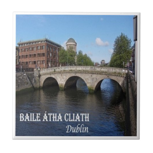 zIE010 DUBLIN, Baile Atha Cliath，アイルランド， タイル (正面)