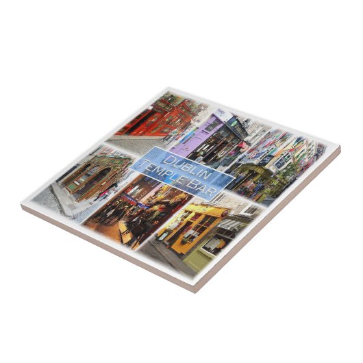 zIE015 DUBLINテンプルバー(北アイルランド) タイル (側面)