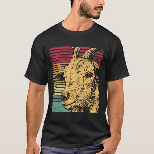 Ziege Retro Tシャツ (正面)