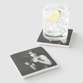 Ziegfeldの愚劣の女の子 ストーンコースター (横)