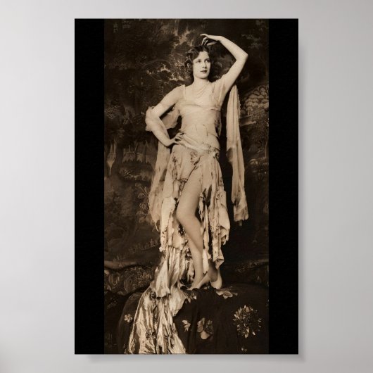 Ziegfeld Follies Girl Blanche Satchell  .. 1920s ポスター (正面)