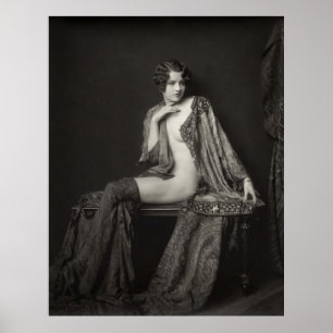 ZIEGFELD FOLLIES GIRL - JEAN ACKERMAN c.1926 ポスター