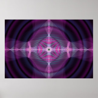 Ziegler高解像度フラクタルポスター1stシリーズ ポスター