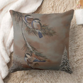 Zierkissen Wintervögel クッション (ブランケット)