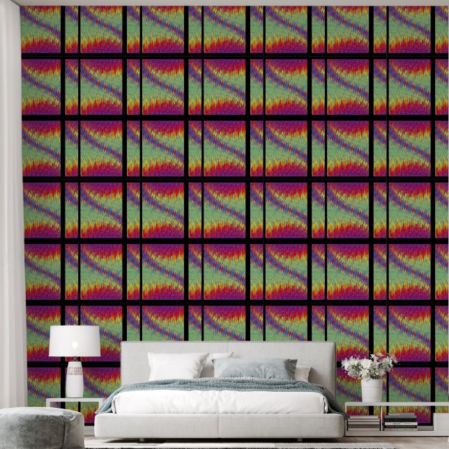 ZIG ZAG 5ポストカード 壁紙 (寝室)