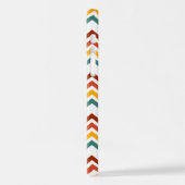 Zig Zag Boho Groove Phone Case – Modern, Trendy iPhoneケース (左側面)