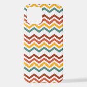 Zig Zag Boho Groove Phone Case – Modern, Trendy iPhoneケース (裏面)
