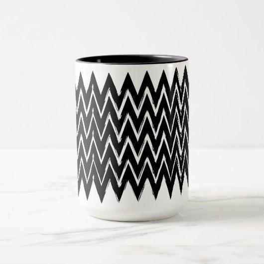 Zig Zag Mug, Mug Gift マグカップ (中央)