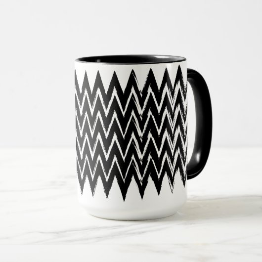 Zig Zag Mug, Mug Gift マグカップ (正面右)