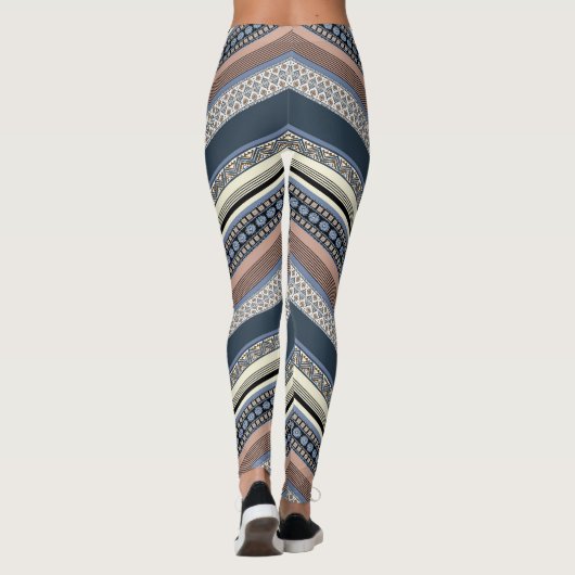 Zig Zag Pattern Leggings レギンス (裏面)