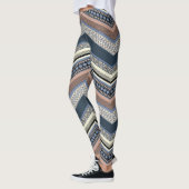 Zig Zag Pattern Leggings レギンス (左)