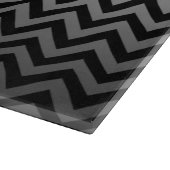 ZIGGパターン – グレーのグラデーション+背景。 カッティングボード (角)