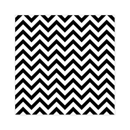 ZIGGパターン – 黒+背景とアイディア ラバースタンプ (インプリント)