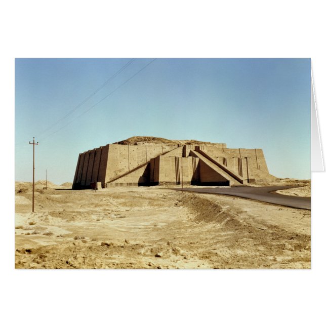 zigguratの北東正面、紀元前のc.2100 (正面横)