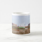 Ziggurat of Ur Impressionist Art Mug コーヒーマグカップ (中央)