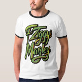 Ziggy Marley公式グリーンTシャツ Tシャツ (正面)