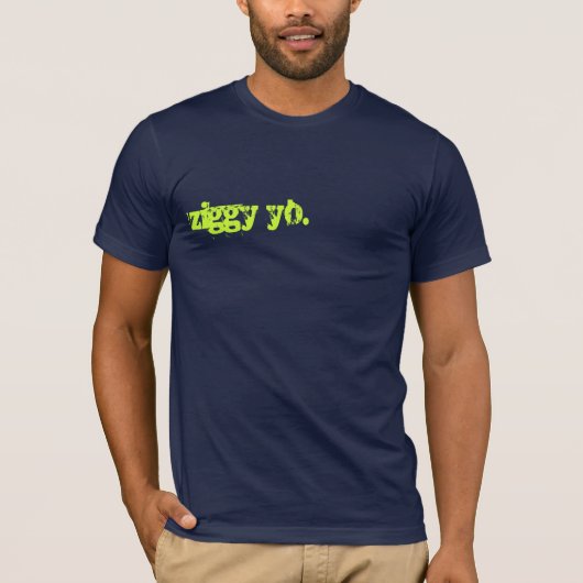 ziggy yo. tシャツ (正面)