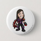 Ziggytron Dariganの砦のスタッフプレーヤー 缶バッジ (正面)