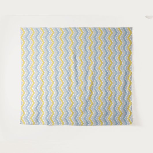 Zigzag pattern  タペストリー (正面(横))