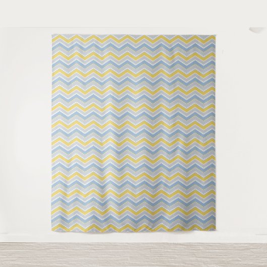 Zigzag pattern  タペストリー (正面)