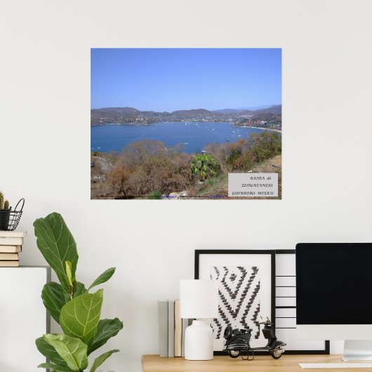 Zihuatanejo Bay – ポスター (ホームオフィス)