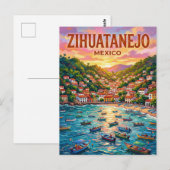 Zihuatanejo Mexico ポストカード (正面/裏面)