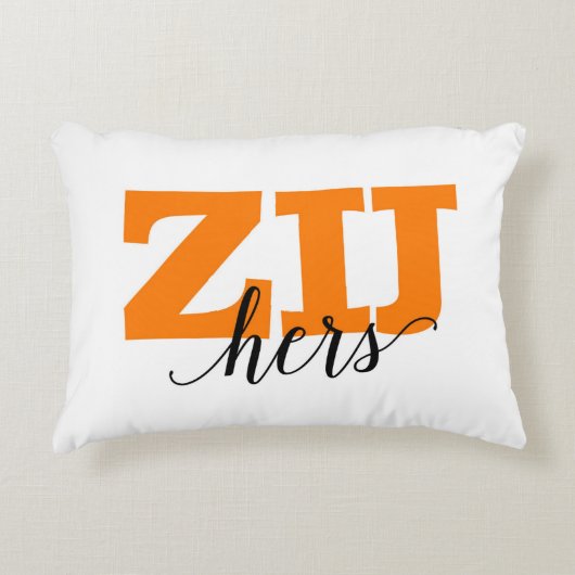 Zij /彼女のオランダホランド語彙 アクセントクッション (正面)