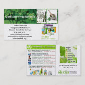 Zijaの独立したディストリビューターの名刺 名刺 (正面/裏面)