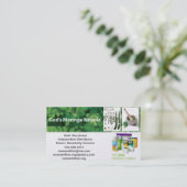 Zijaの独立したディストリビューターの名刺 名刺 (スタンド正面)