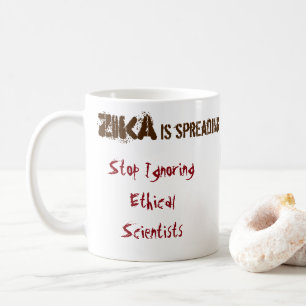 ZikaがRoseWritesによってマグカップを広めている コーヒーマグカップ