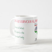 Zikaのリザーバー&アンプMug by RoseWrites コーヒーマグカップ (正面左)