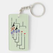 Zikaの両面キーチェーンをRoseWritesで再考 キーホルダー (裏面)