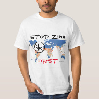 Zika First Shirt ストップ by RoseWrites Tシャツ